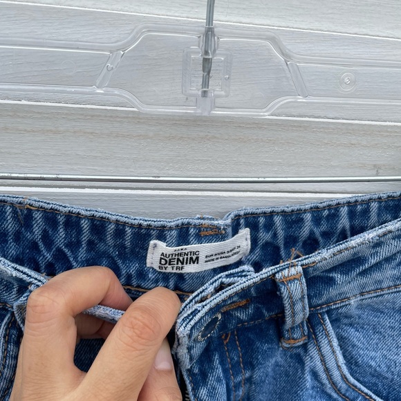 Zara TRF Midi Denim Skirt S - Picture 6 of 7